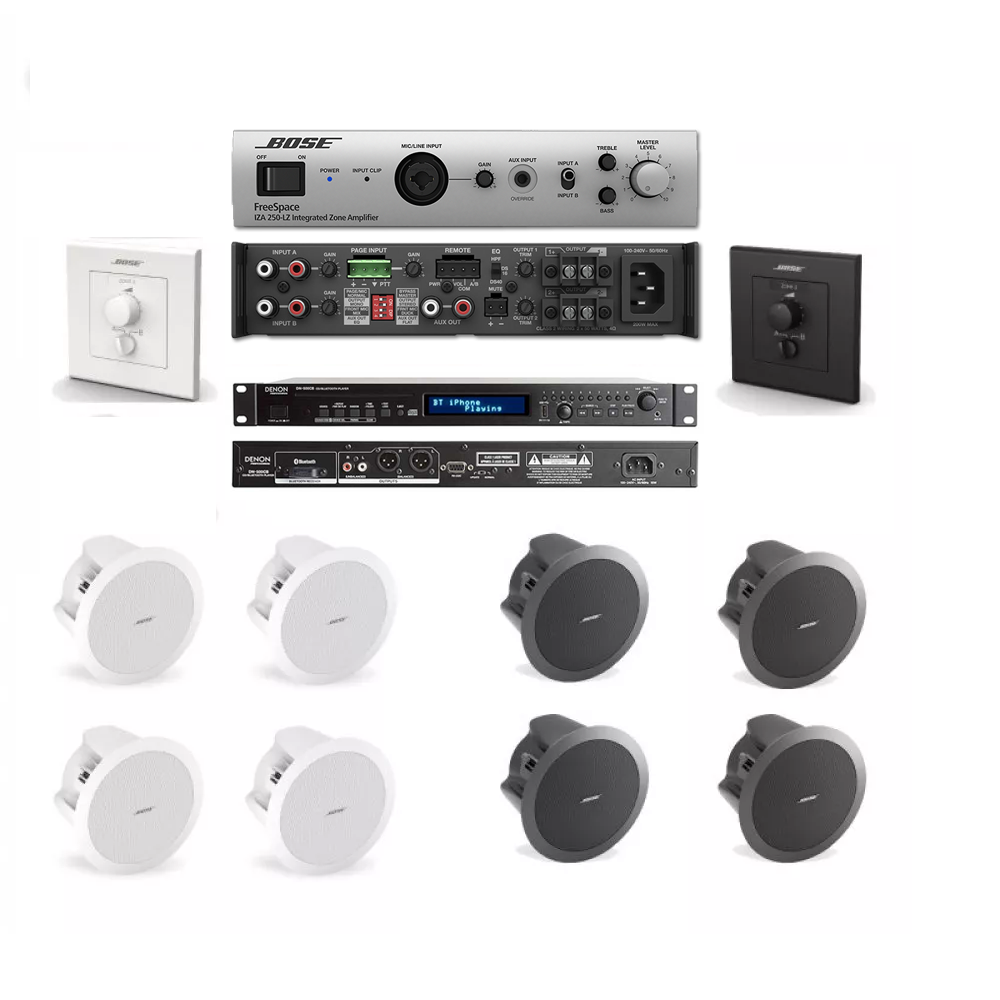 Bose Professional Restaurant System 4 - Complete audio system for your business, cafe or restaurant