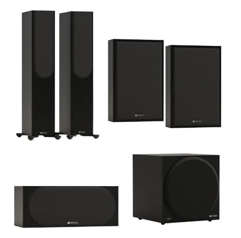 Monitor Audio - Bronze 300 5.1 Home Theatre Speaker System (Black)