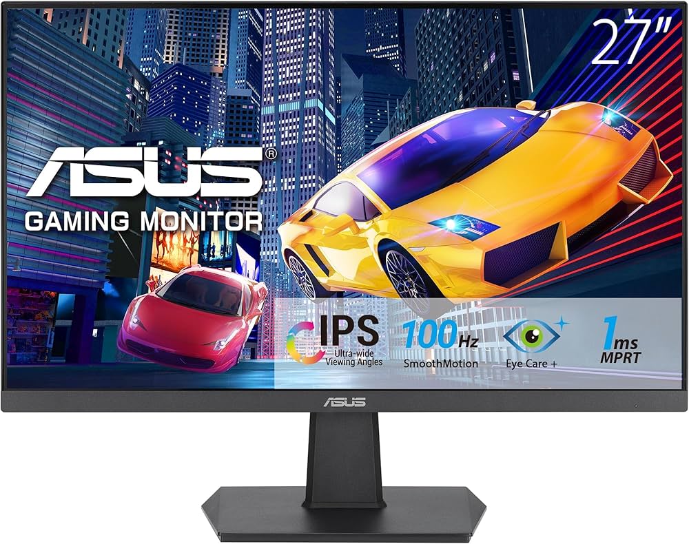 Asus - VA27EHF 27 Inch Full HD IPS 100Hz Gaming Monitor
