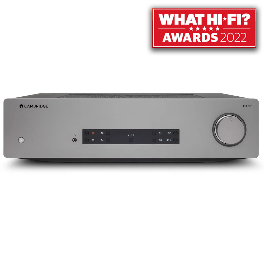 Cambridge Audio CXA81 - Integrated Stereo Amplifier (What HiFi? Awards 2022)