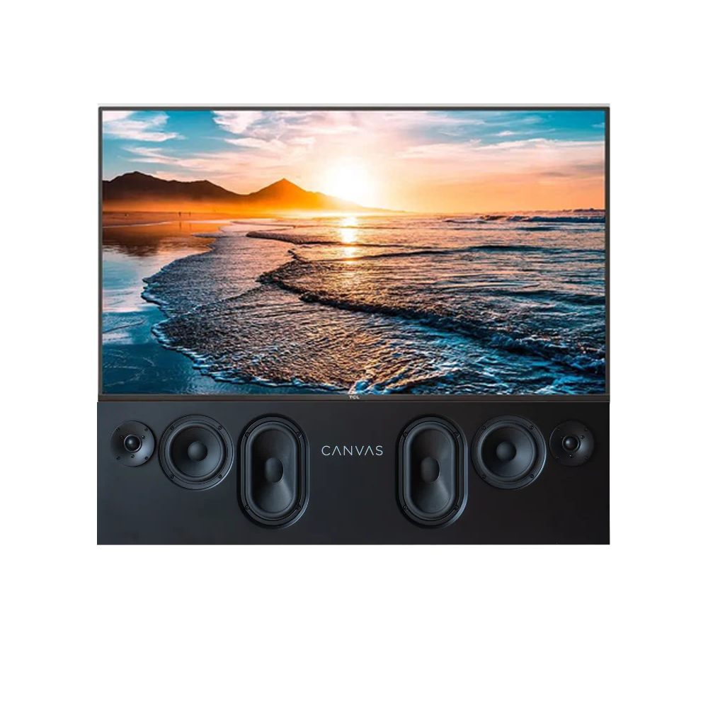 Canvas HiFi 75″ TV Integrated Speaker - Various Finishes