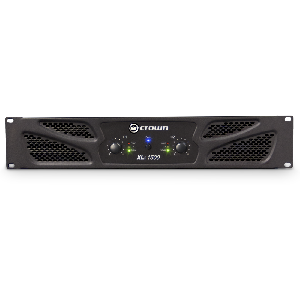 Crown XLi 1500 - Two-channel, 450W @ 4Ω Power Amplifier