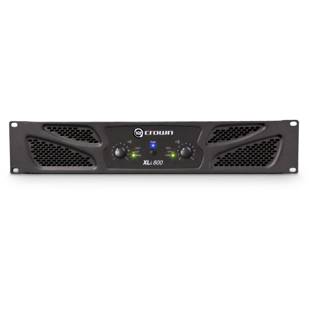 Crown XLi 800 - Two-channel, 300W @ 4Ω Power Amplifier