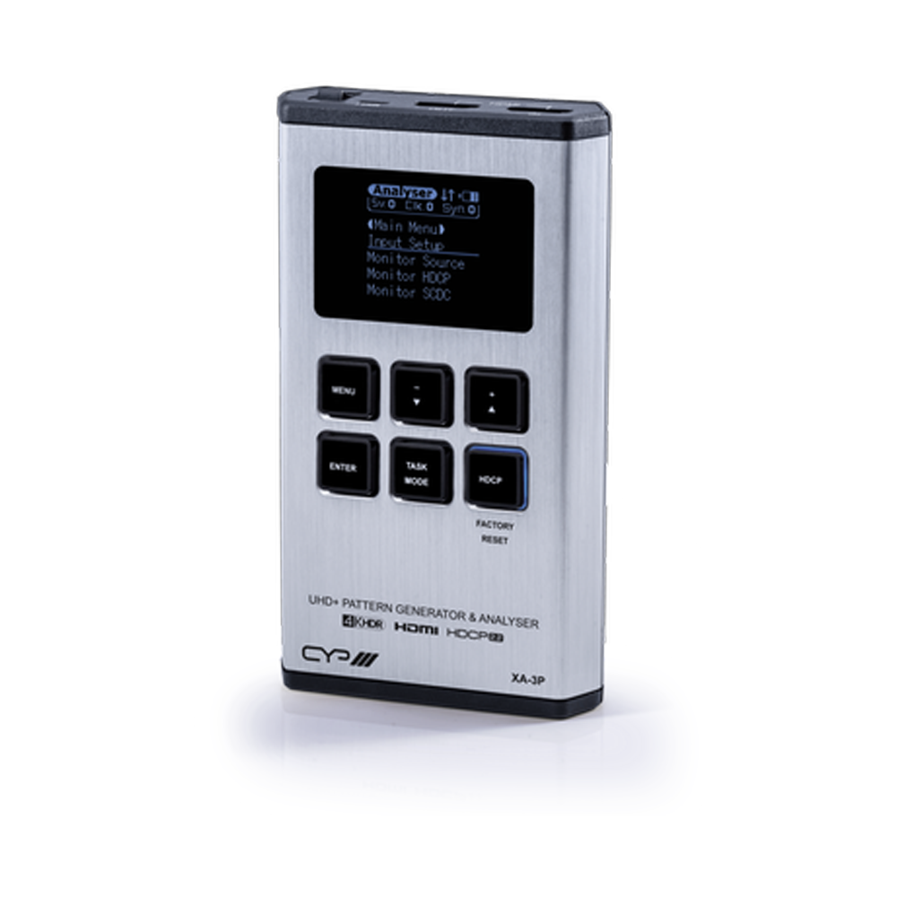 Cyp XA-3P Portable HDMI Pattern Generator - 4K Cable Tester