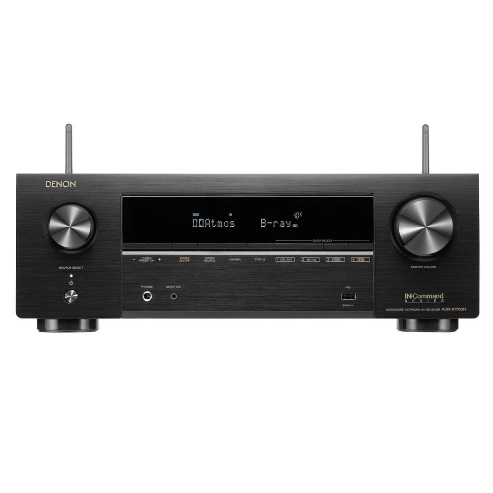 Denon AVR-X1700H - Powering 4K and 8K home theaters