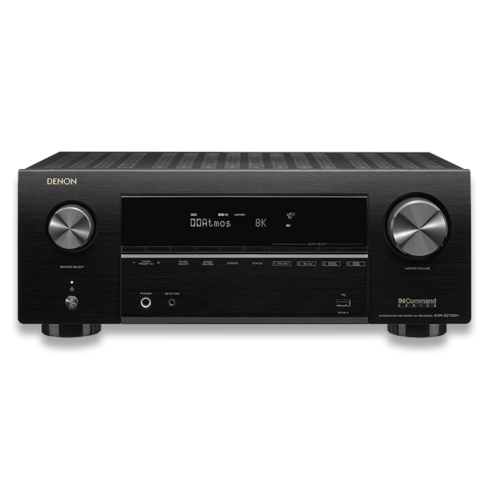 Denon AVR-X2700H - 7.2ch 8K AV Receiver