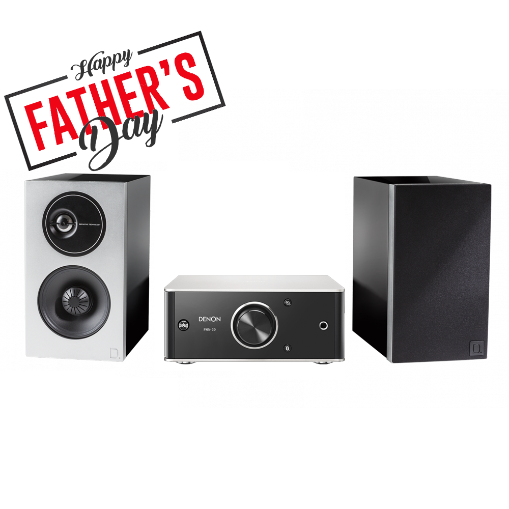 Denon PMA30 Mini Amp + Definitive Demand D7 Speakers