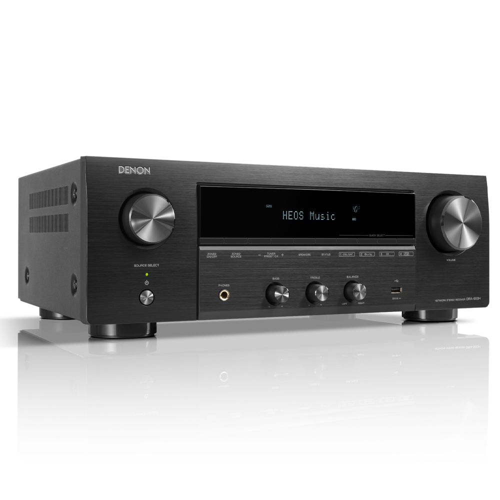 Denon DRA-900H - 2.2 Ch. 100W 8K AV Receiver with HEOS® Built-in