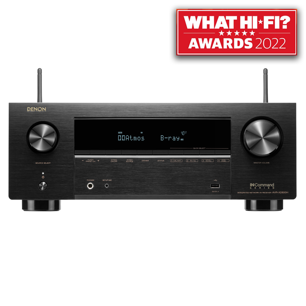 Denon AVR-X2800H - 7.2 Channel 8K Network Home Theatre Receiver — view 2