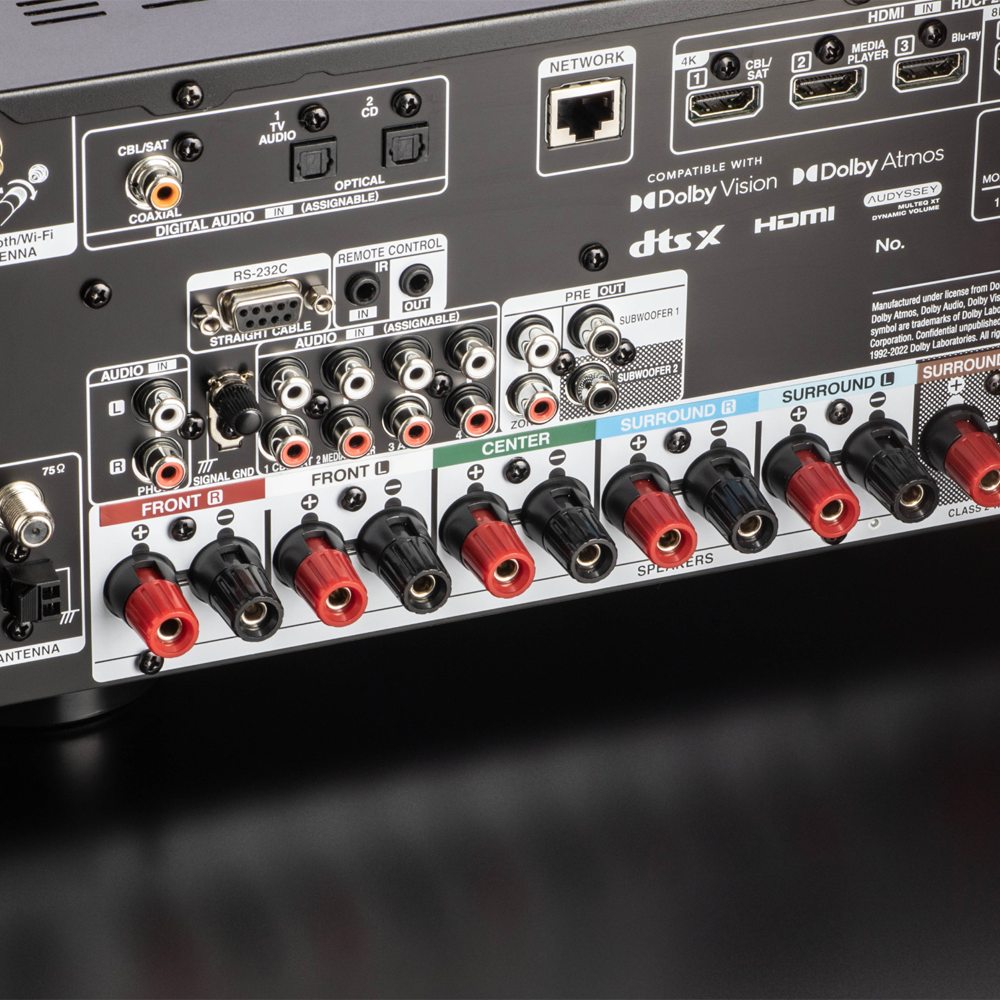 Denon AVR-X2800H - 7.2 Channel 8K Network Home Theatre Receiver — view 5