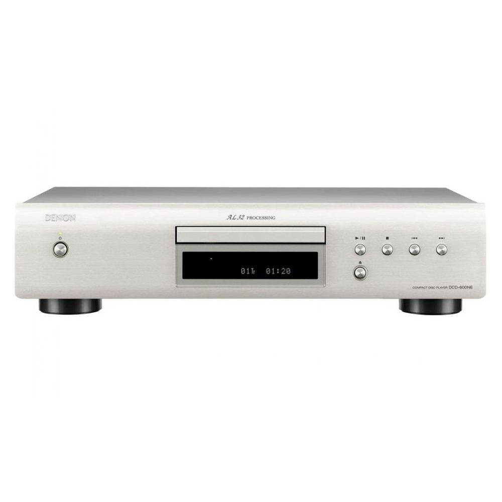 Denon DCD-600NE Silver - CD Player with AL32 Processing
