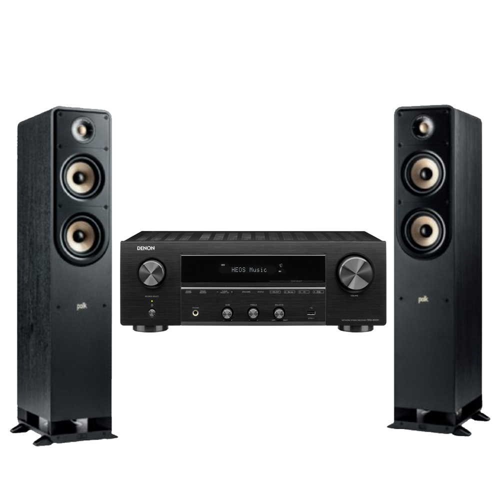 Denon DRA800H Including Polk ES50 Speakers (Pair)