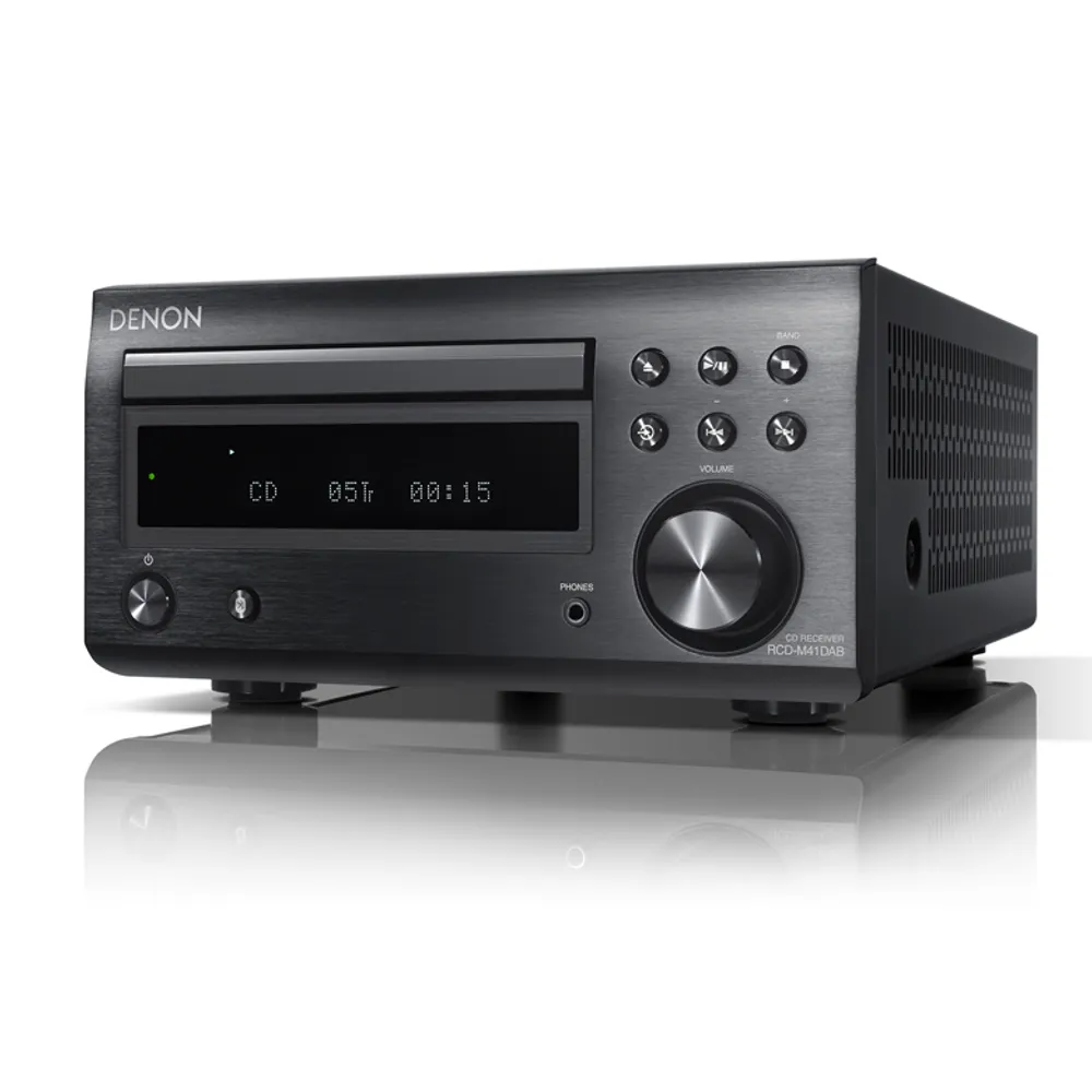 Denon RCD-M41 - Micro HiFi CD Receiver with Bluetooth and Tuner