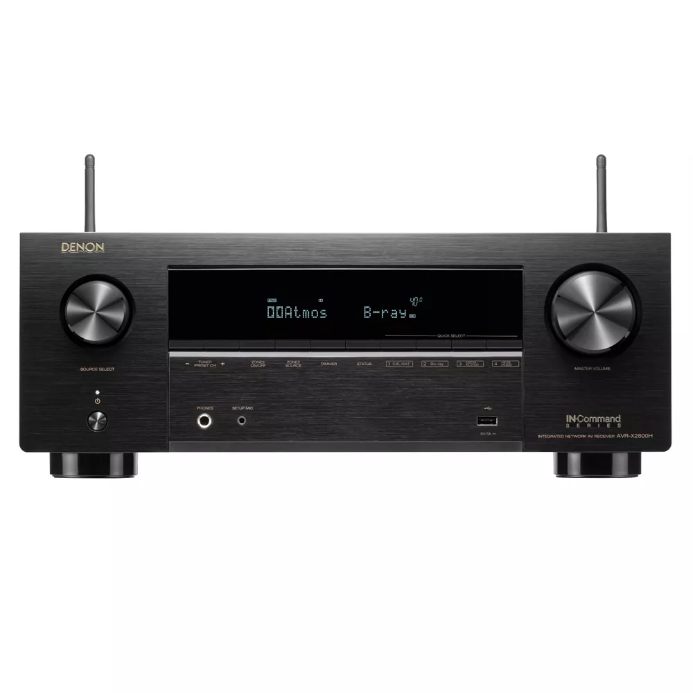 Denon AVR-X2800H - 7.2 Channel 8K Network Home Theatre Receiver