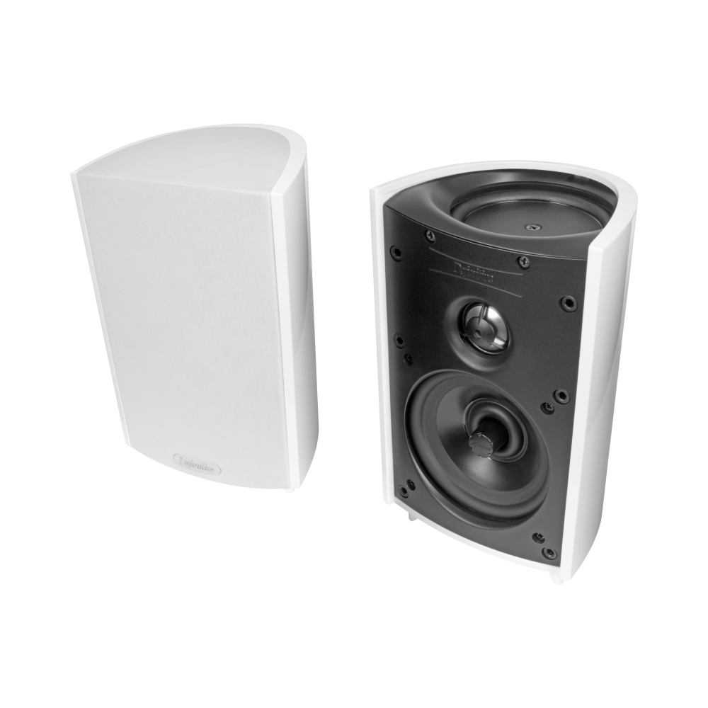 Definitive Technology ProMonitor 800 - High Definition Satellite Speakers White (Pair)
