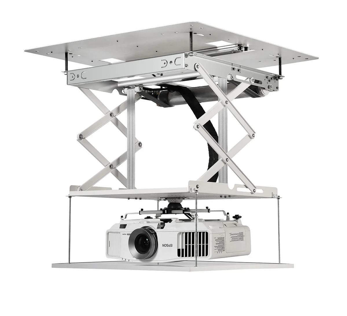 Grandview Motorised Projector Bracket - 1M Drop