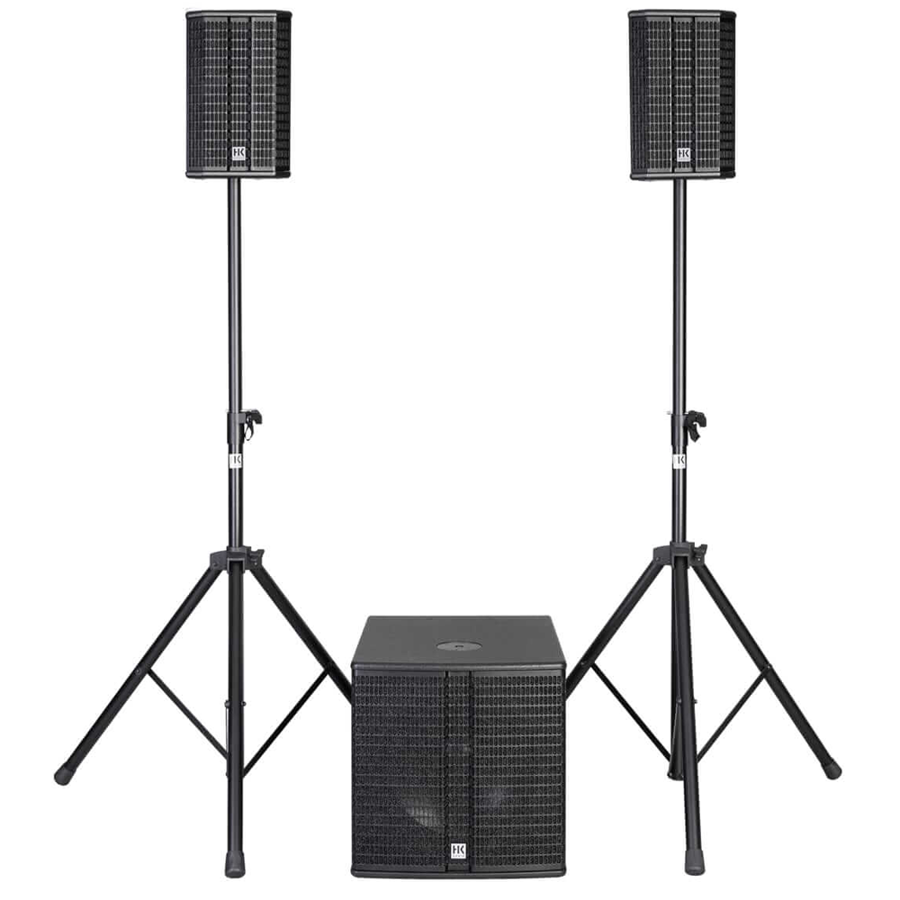 HK Audio LUCAS 2K15 - Active 2.1 stereo PA system