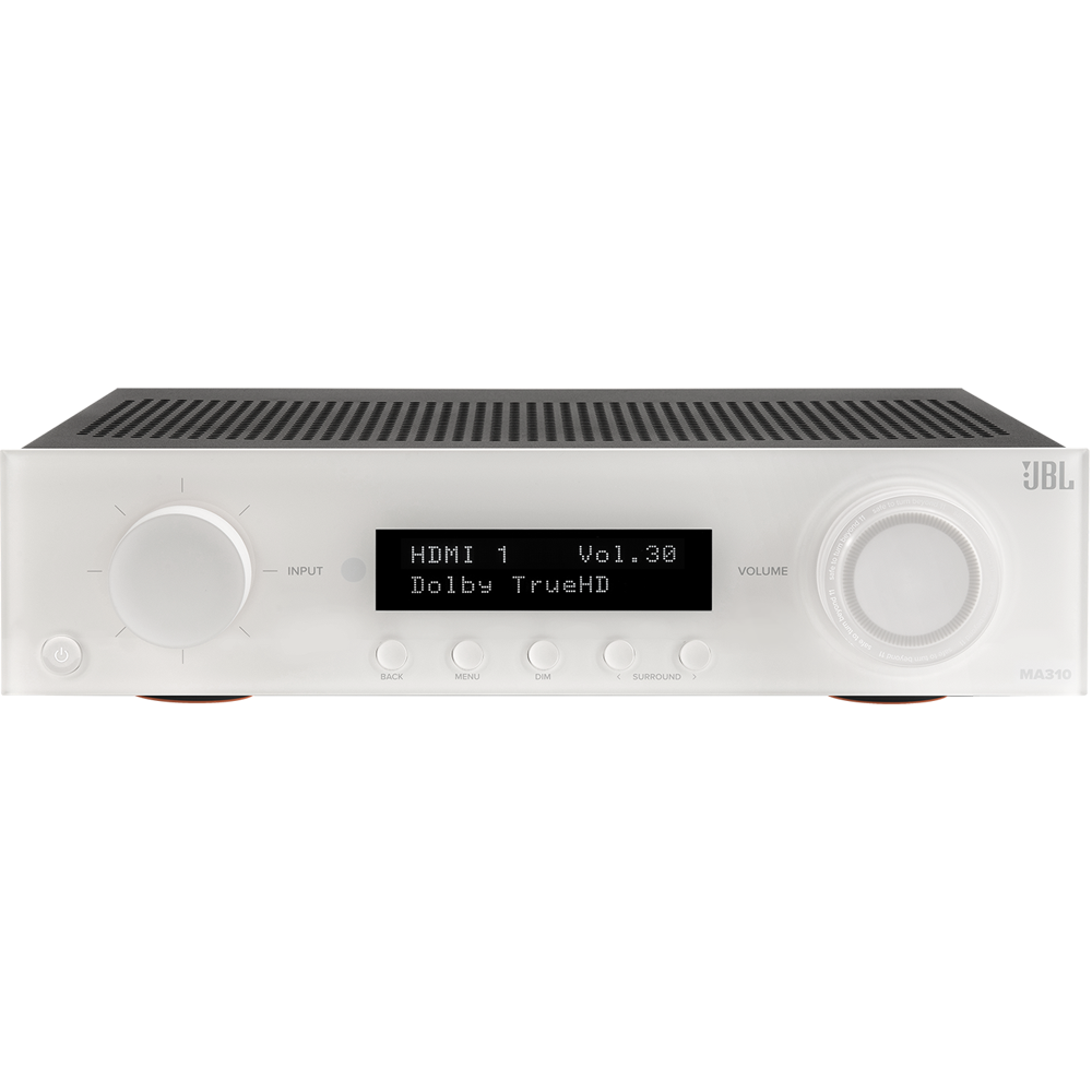 JBL MA310 - 5.2-channel 4K AV Receiver (White)
