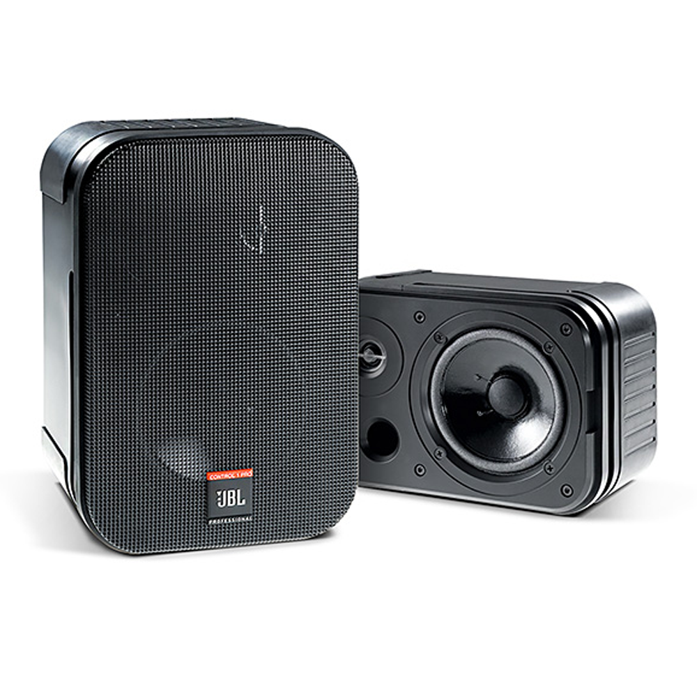 JBL Control 1 Pro - Two-Way Professional Compact Loudspeaker System (Pair)