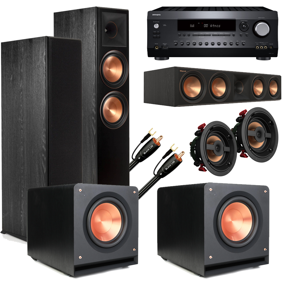 Klipsch Reference Premiere Home Theatre Package 5.2 - Complete Home Cinema Package incl Amplifier