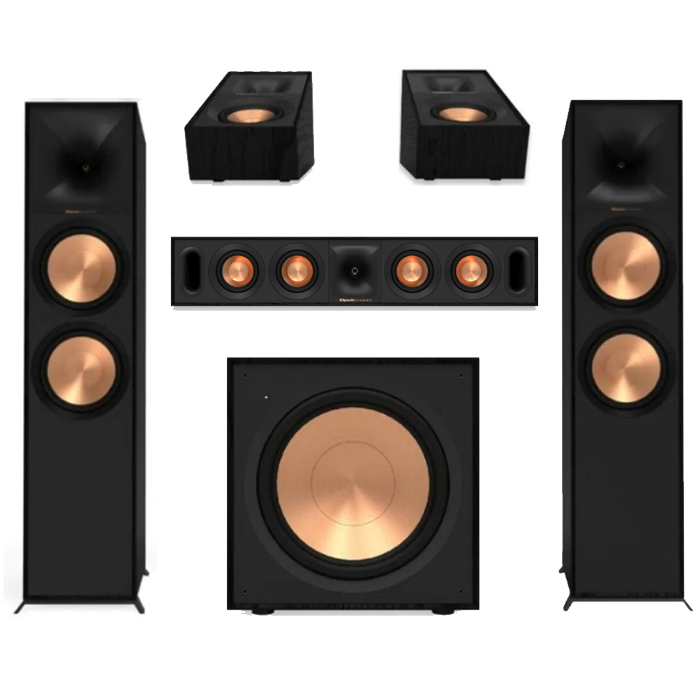 Klipsch R-800F Home Theatre Speaker Package - Incl R-30C Center R-40SA Surrounds