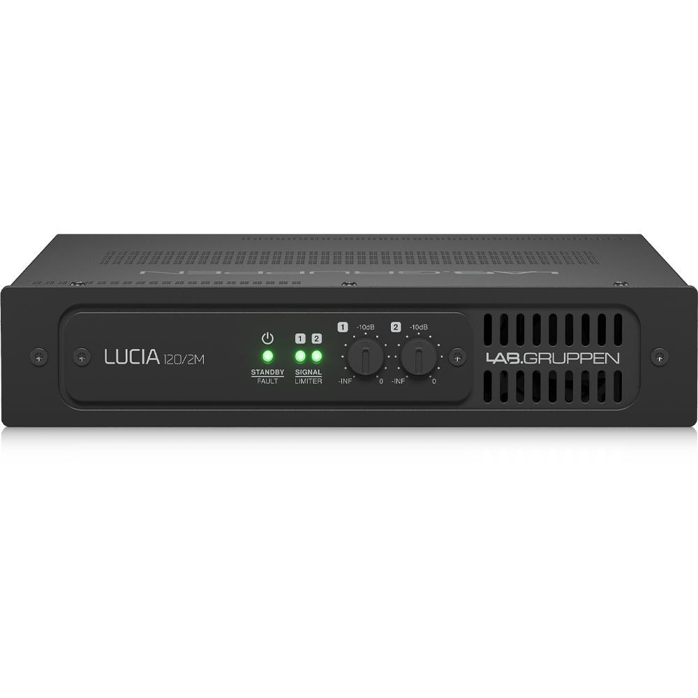 Lab Gruppen - Lucia 120/2M - Compact 2 x 60W Matrix Amplifier for Installation Applications