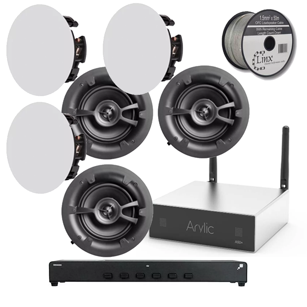 Linx Audio Solution 2 - Perfect for Cafe's | Restaurants | Retail Stores | Gym's | Offices