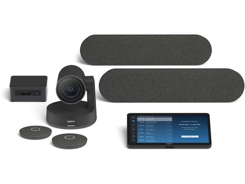 Logitech Tap Zoom Rooms Video Conferencing Large Room Bundle