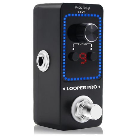 M-VAVE Looper PRO Mini Digital Guitar Loop Pedal With Tuner