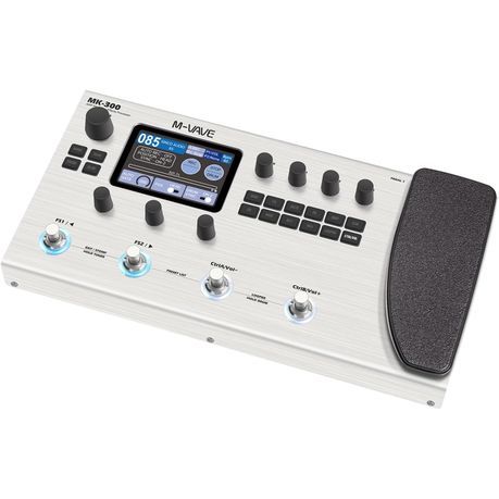 M-VAVE MK-300 Guitar/Bass Multi-Effects Pedal and Amp Simulator