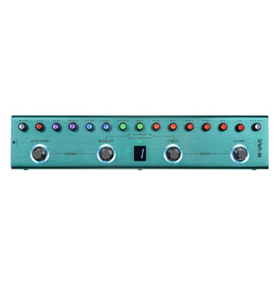 M-VAVE Tank Guitar / Bass Multi-Effects Pedal