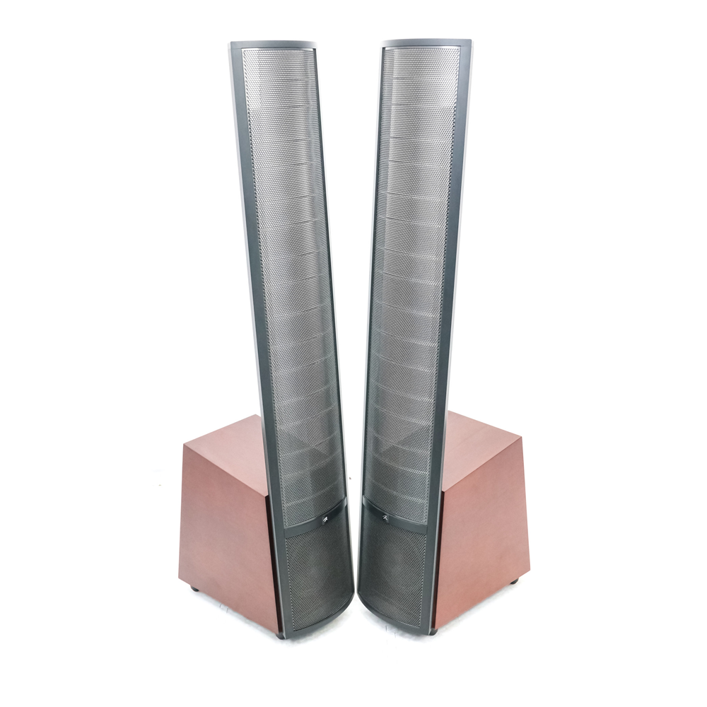 Martin Logan Theos Hybrid Electrostatic Speakers Dark Cherry (SOLD)