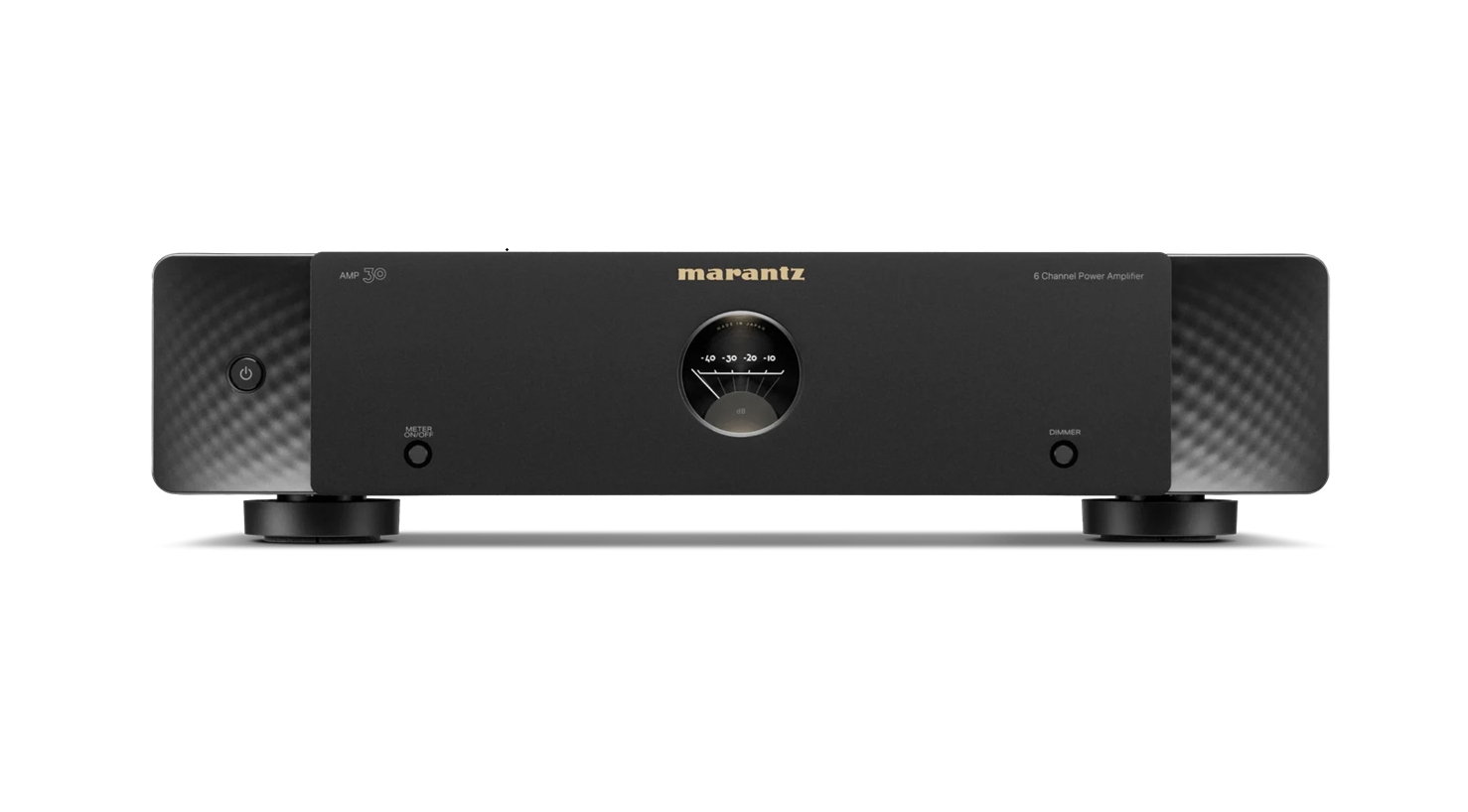 Marantz AMP30 Power Amplifier (Black) - 6-Channel Power Amplifier with 200 Watts and Exclusive HDAM