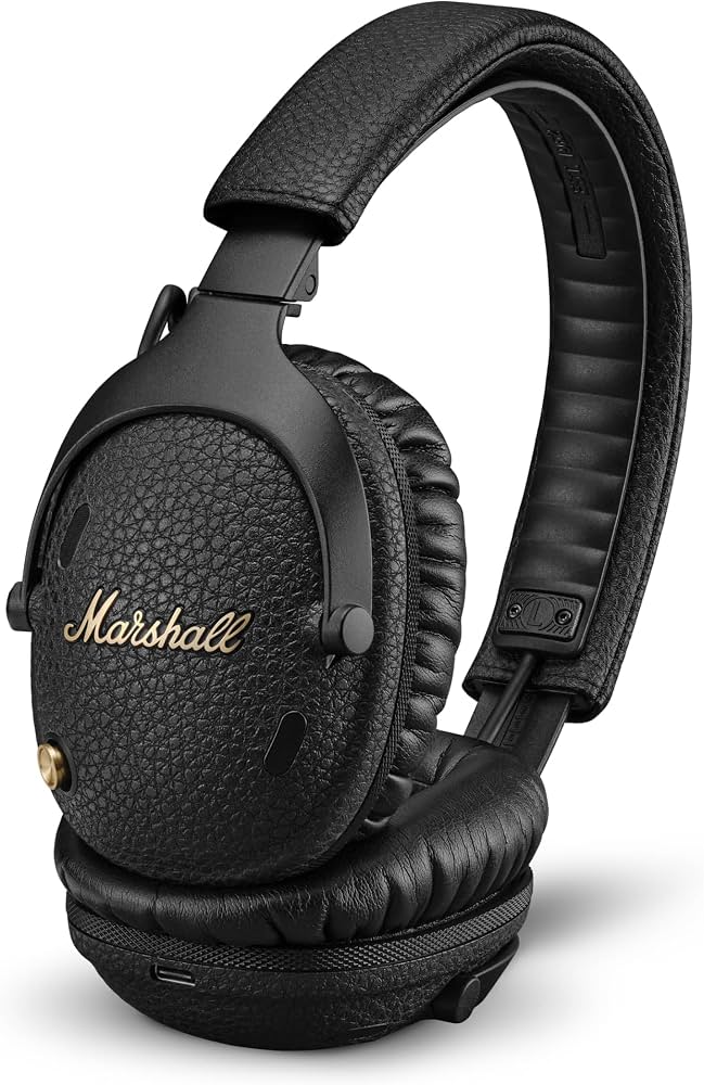 Marshall Monitor III A.N.C. Wireless Noise-Cancelling Headphones - Black