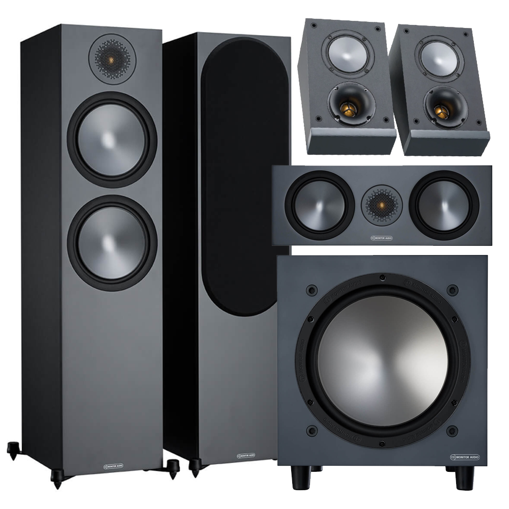 Monitor Audio Bronze 500 Package 2 - Bronze Home Theatre Speaker System