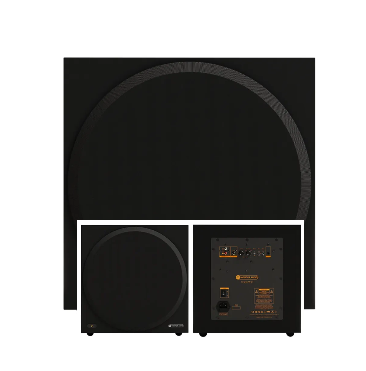 Monitor Audio Vestra W15 Black  - 500W 15inch Front Firing Subwoofer — view 3