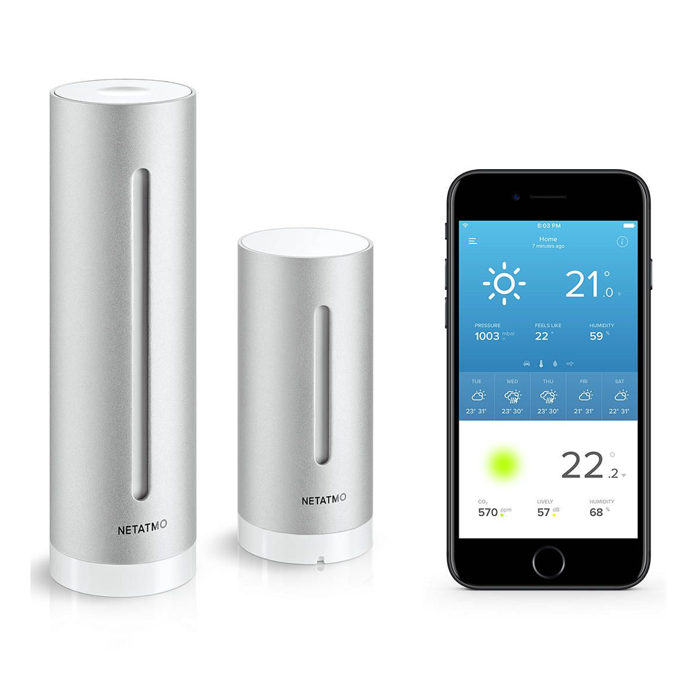 Netatmo Smart Home Weather Station - Indoor & Outdoor Station Pack