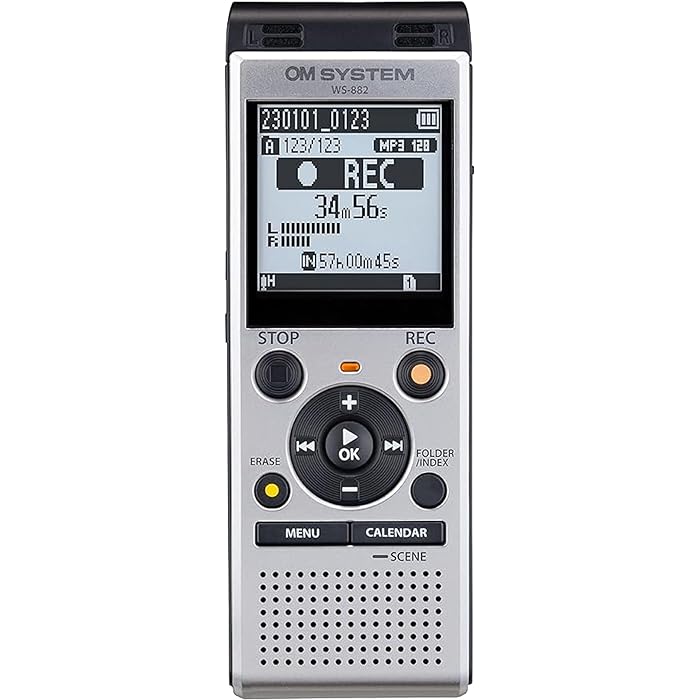 Olympus WS-882 - 4GB MP3 Playback Digital Voice Recorder
