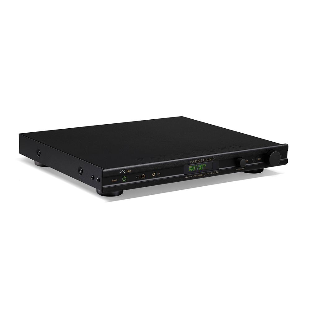 Parasound NewClassic Series 200 Pre Stereo Preamplifier & DAC