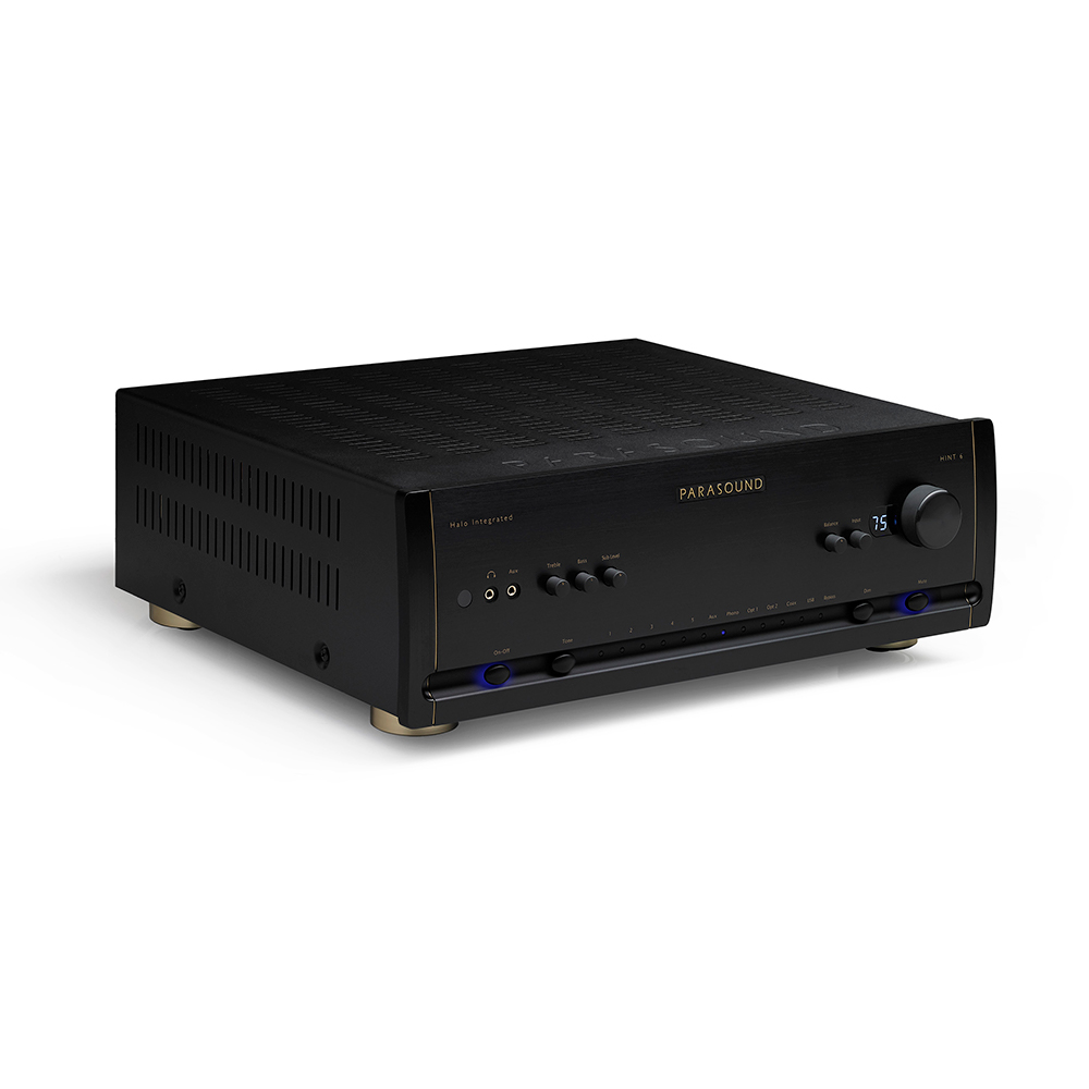 Parasound Halo Series HINT 6 Integrated Amp with Phono Preamp | 240W