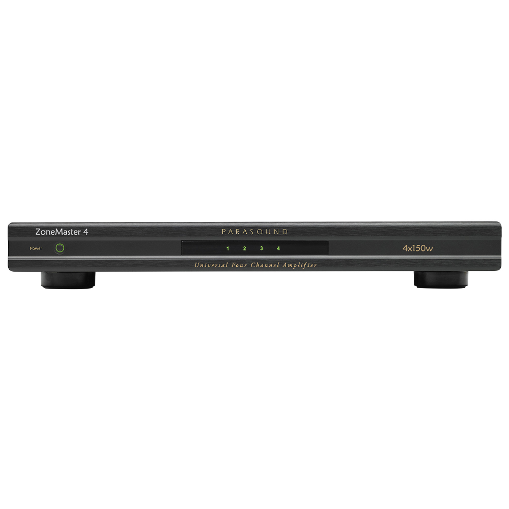 Parasound ZoneMaster 4 - Universal 4 Channel 8 Speaker Amplifier