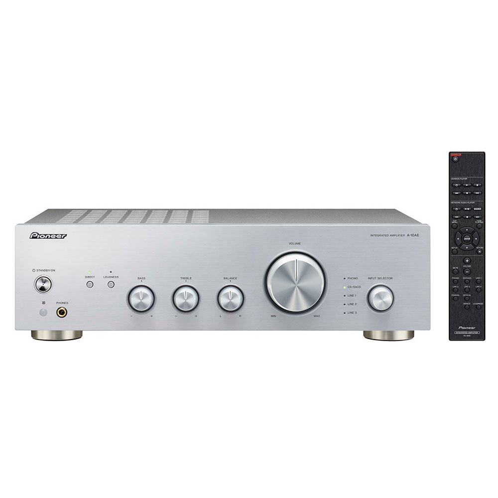Pioneer A10AE - Integrated Stereo Amplifier (Silver)
