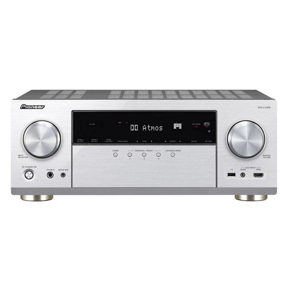 Pioneer VSX-LX305 - Silver 9.2-Channel Network AV Receiver