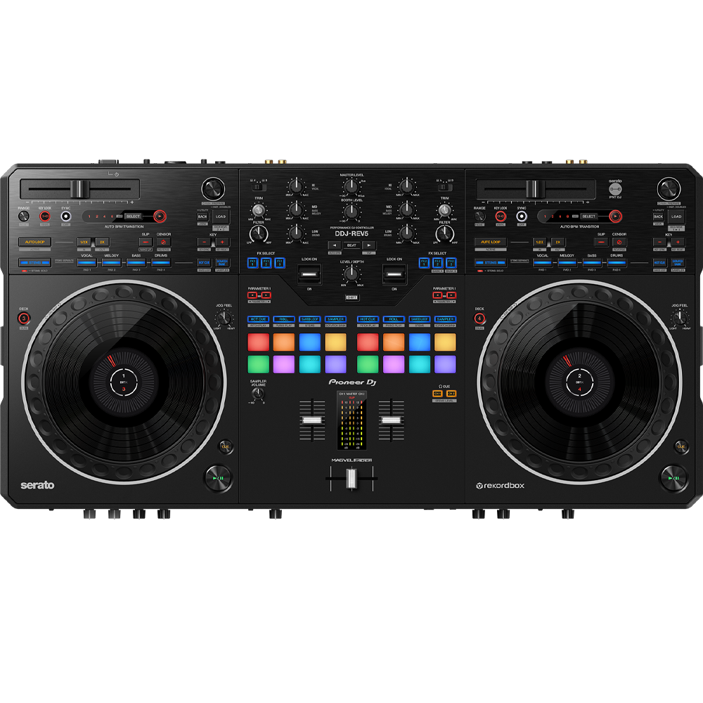 Pioneer DDJ-REV5 - Scratch-style 2-channel performance DJ controller (black)