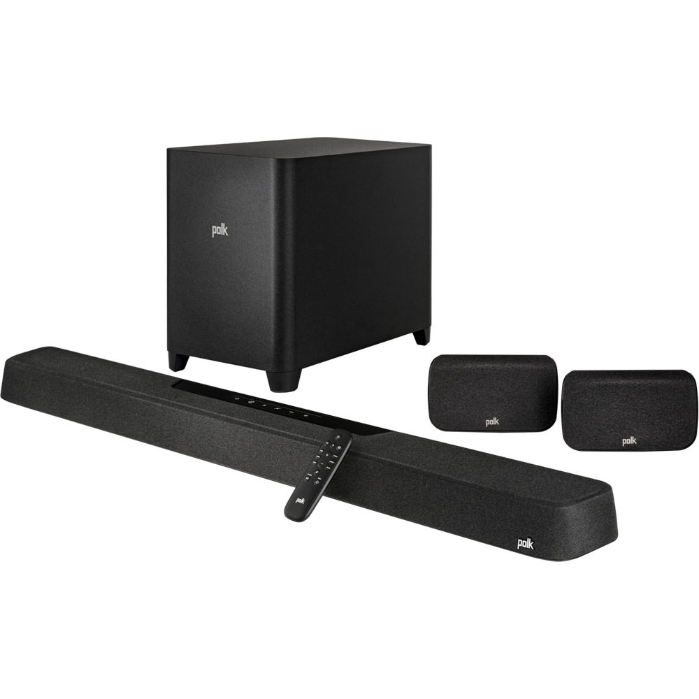 Polk MagniFi MAX AX SR - Surround Flagship 7.1.2 Dolby Atmos Sound Bar System