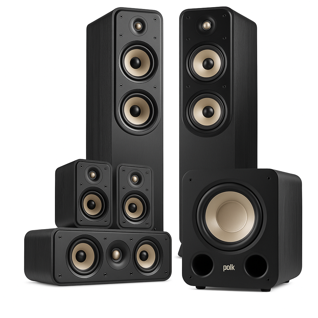 Polk ES55 Home Theatre Package - Complete Home Theatre Package with ES10 Subwoofer