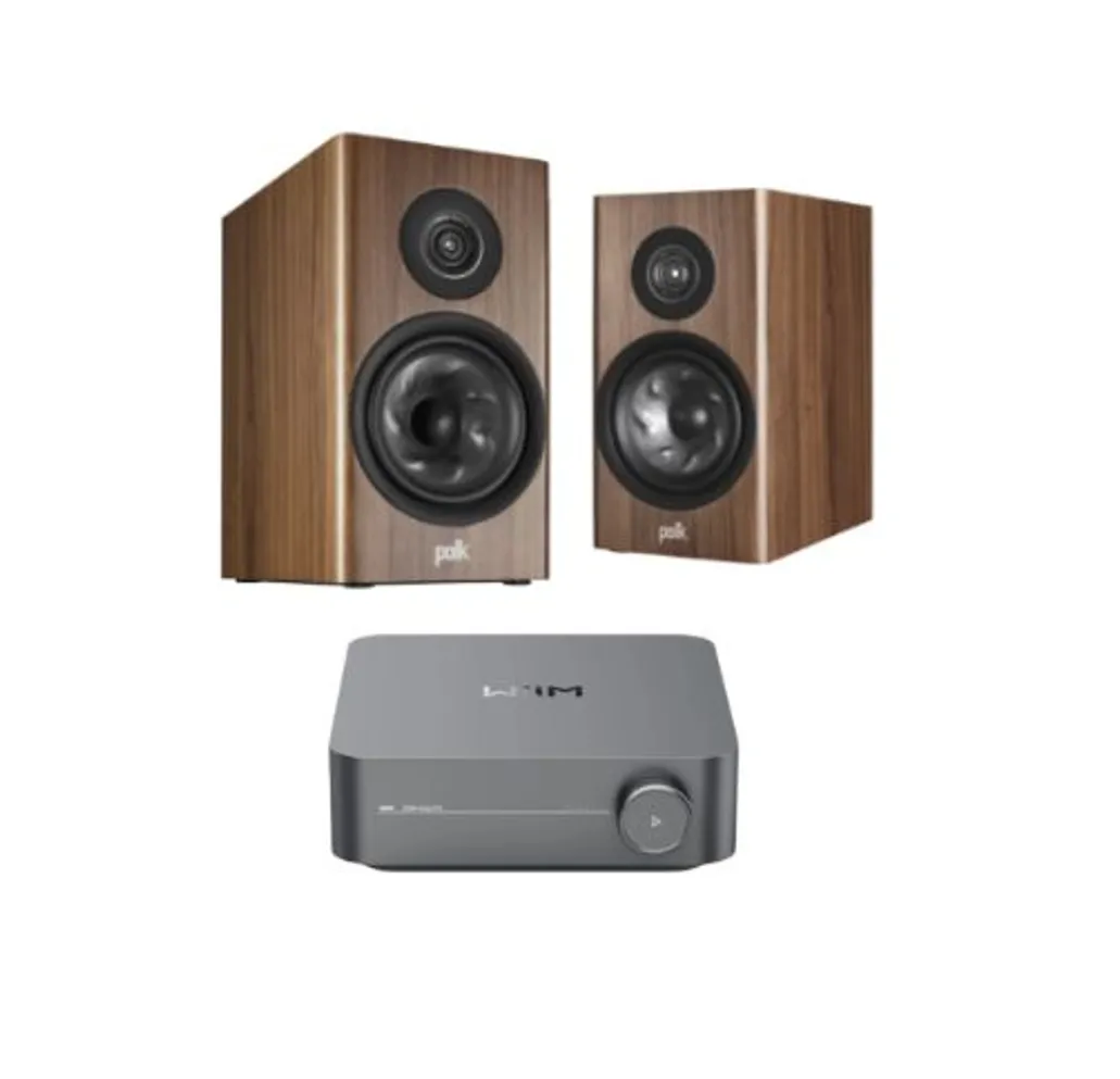 Polk R200 Brown with WiiM Amo Pro Combo