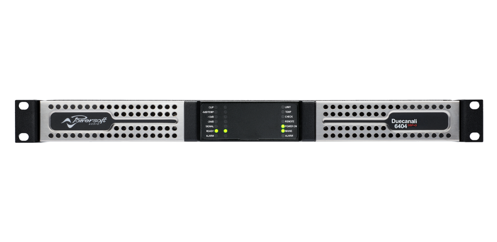Powersoft DUECANALI 6404 DSP - 6400W 2-channel Flexible Amplifier with DSP