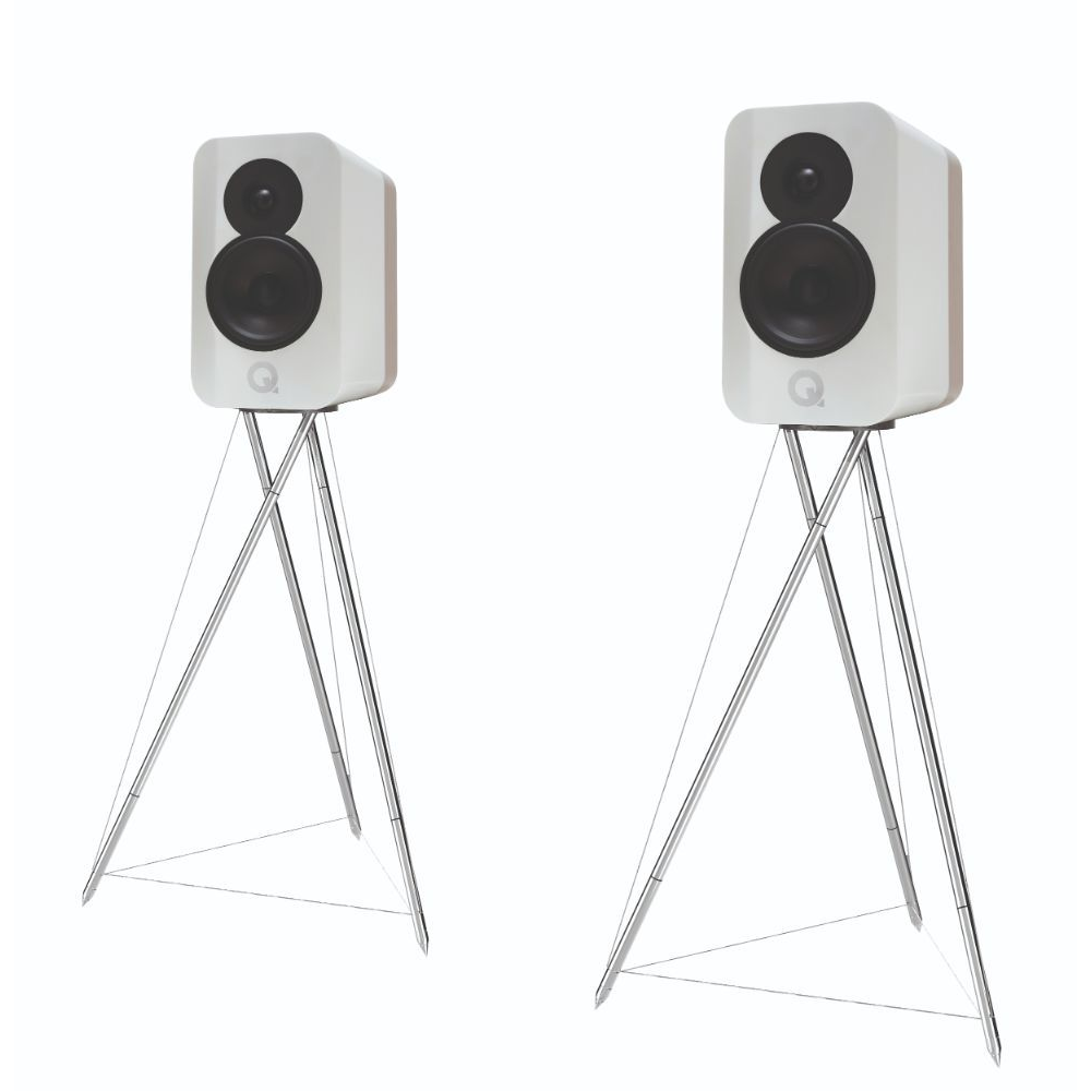 Q Acoustics Concept 300 - Flagship Standmount Speakers (Includes Stands)