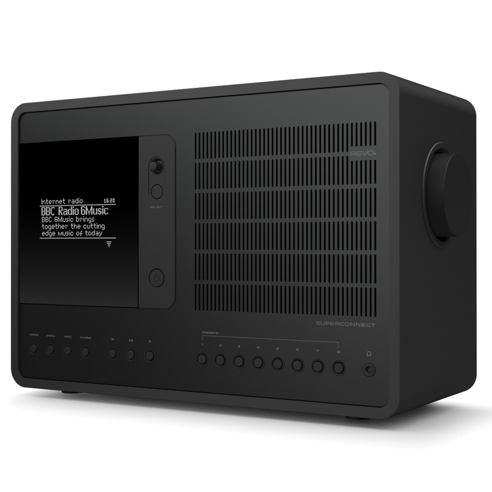 Revo SuperConnect Shadow Edition - Bluetooth Internet Radio